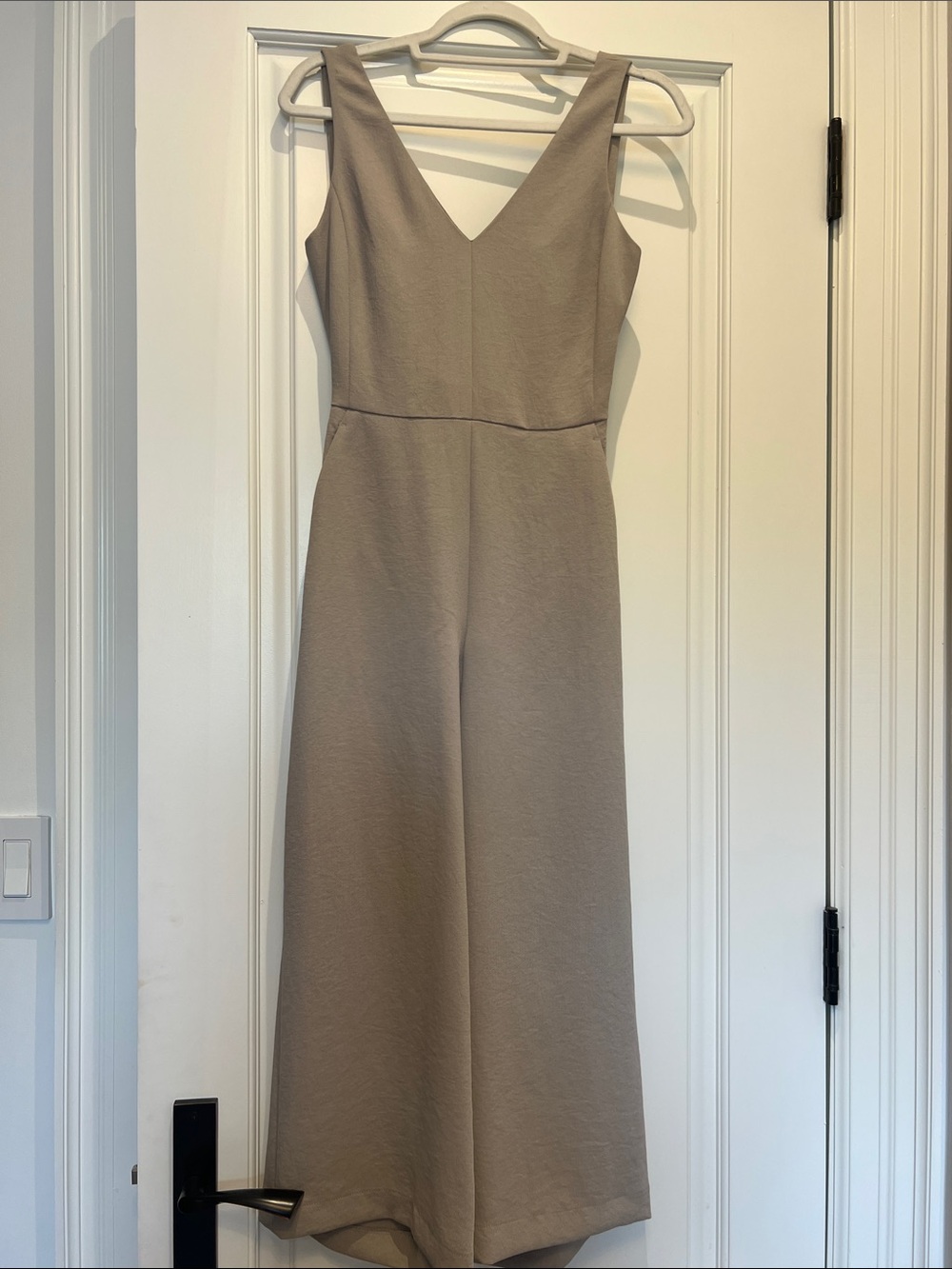 Wilfred Grey V neck Romper Jumpsuit